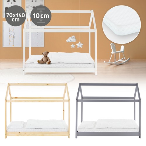 Lit enfant structure maison - d'enfant,