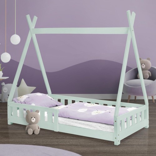 Lit enfant tipi vert menthe - d'enfant,