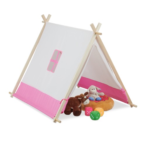 Tente enfant cabane polyester - cabane,